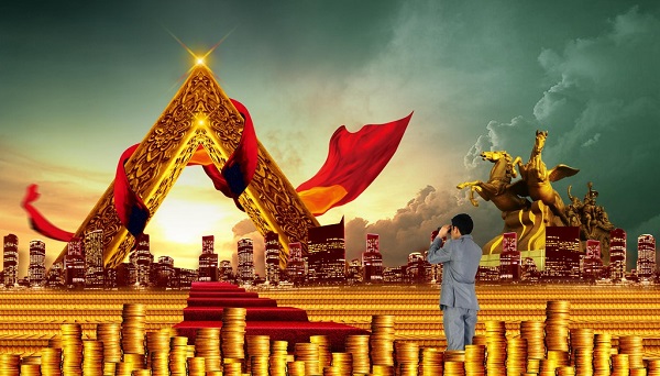 现货黄金走势跌宕 高台跳水后再反弹!